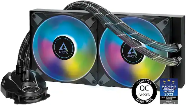 ARCTIC Quality European Hardware Awards 2022 Best CPU Cooler (Water) Control Liquid ARCTIC Freezer II