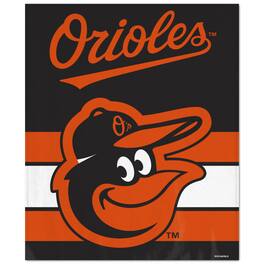 WinCraft - Baltimore Orioles Ultra Plush 50" x 60" Throw Blanket - Multicolor