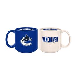 Logo Brands - Vancouver Canucks 2-Pack 15oz. Stackable Mug Set - Multicolor