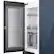Alt View 14. Samsung - BESPOKE 23 cu. ft. 4-Door Flex French Door Counter Depth Smart Refrigerator with Customizable Panel Colors - Navy Glass.