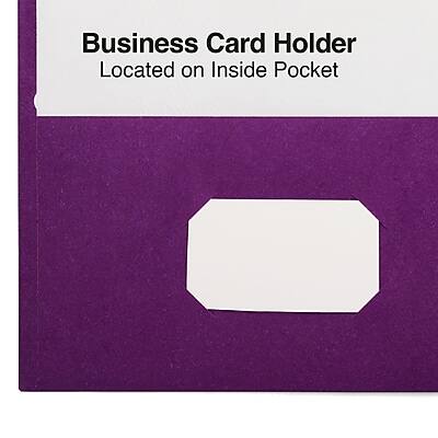 Business Card Holder  
Located on Inside Pocket