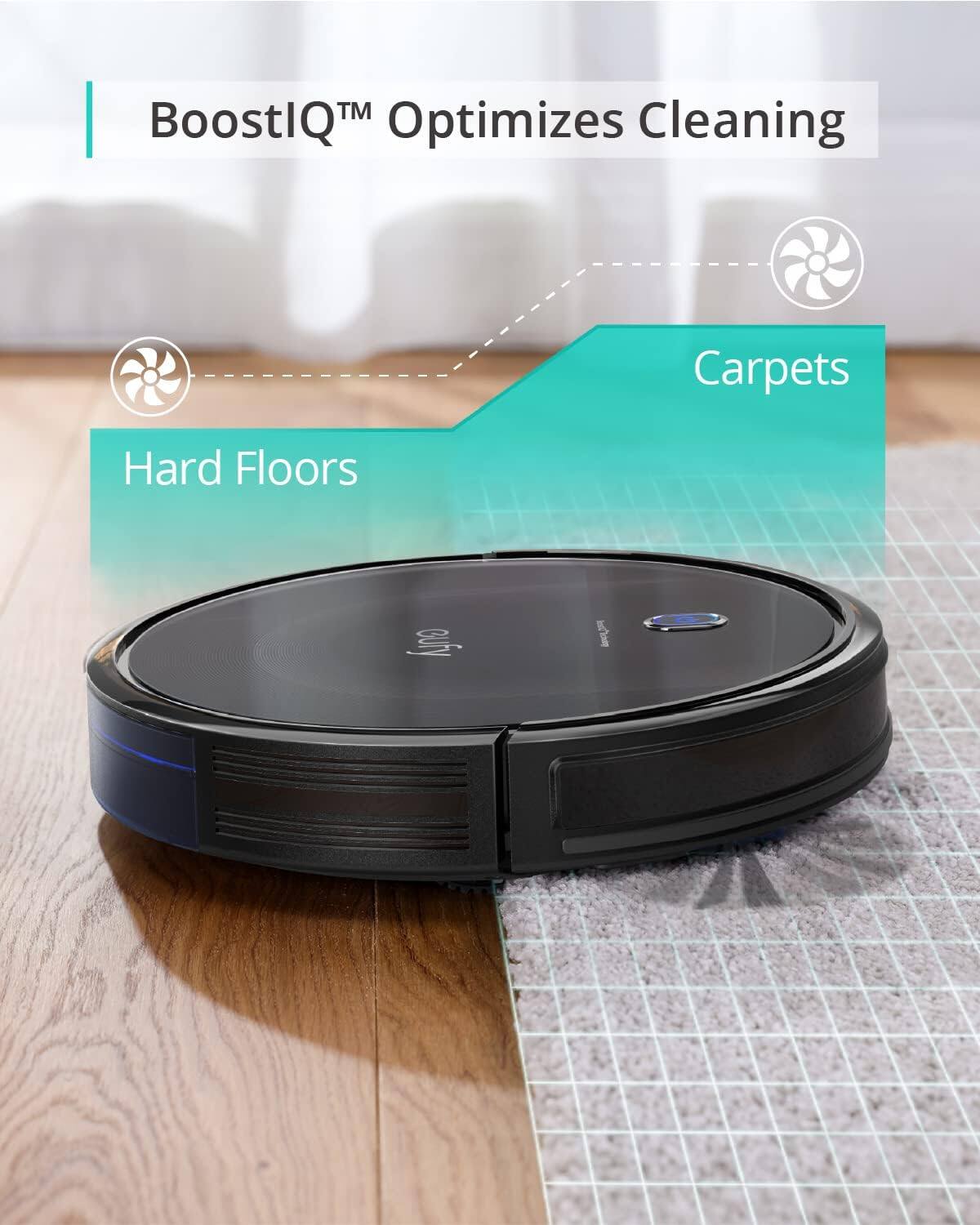 BoostIQ™ Optimizes Cleaning

Hard Floors

Carpets