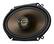 Angle. Pioneer - 6" x 8" 2-way Car Speakers Aramid Fiber-reinforced IMPP cone (Pair) - Black.