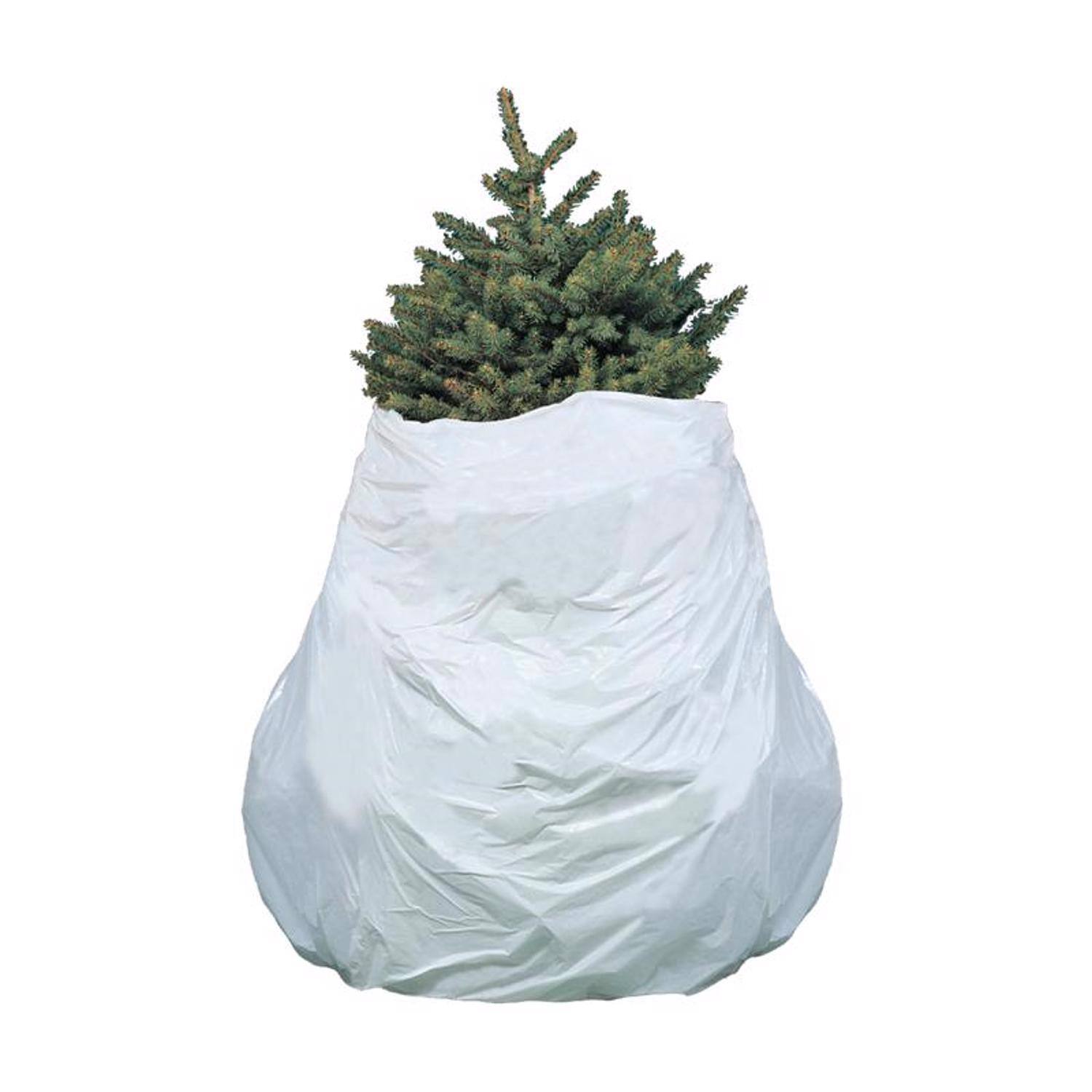 Angle. Celebrations - Celebrations White Tree Removal Bag 144 in. W X 90 in. D - Multicolored.