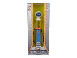 Ford Gasoline Vintage Gas Pump Cylinder 1/18 Diecast Replica by Road Signature - Blue