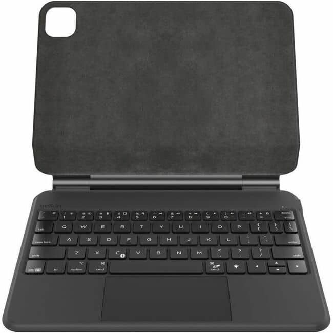Belkin - Connect Keyboard/Cover Case (Folio) for 11" Apple iPad Pro 11 (2024) Tablet - Anti-slip Interior, Scratch - Unknown