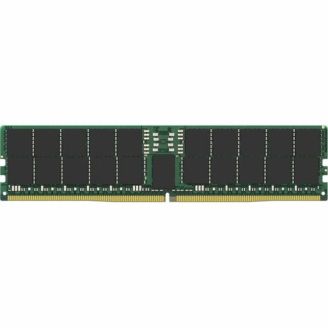 Kingston - 64GB DDR5 SDRAM Memory Module - 64 GB - DDR5-4800/PC5-38400 DDR5 SDRAM - 4800 MHz - CL40 - 1.10 V - ECC - Unknown