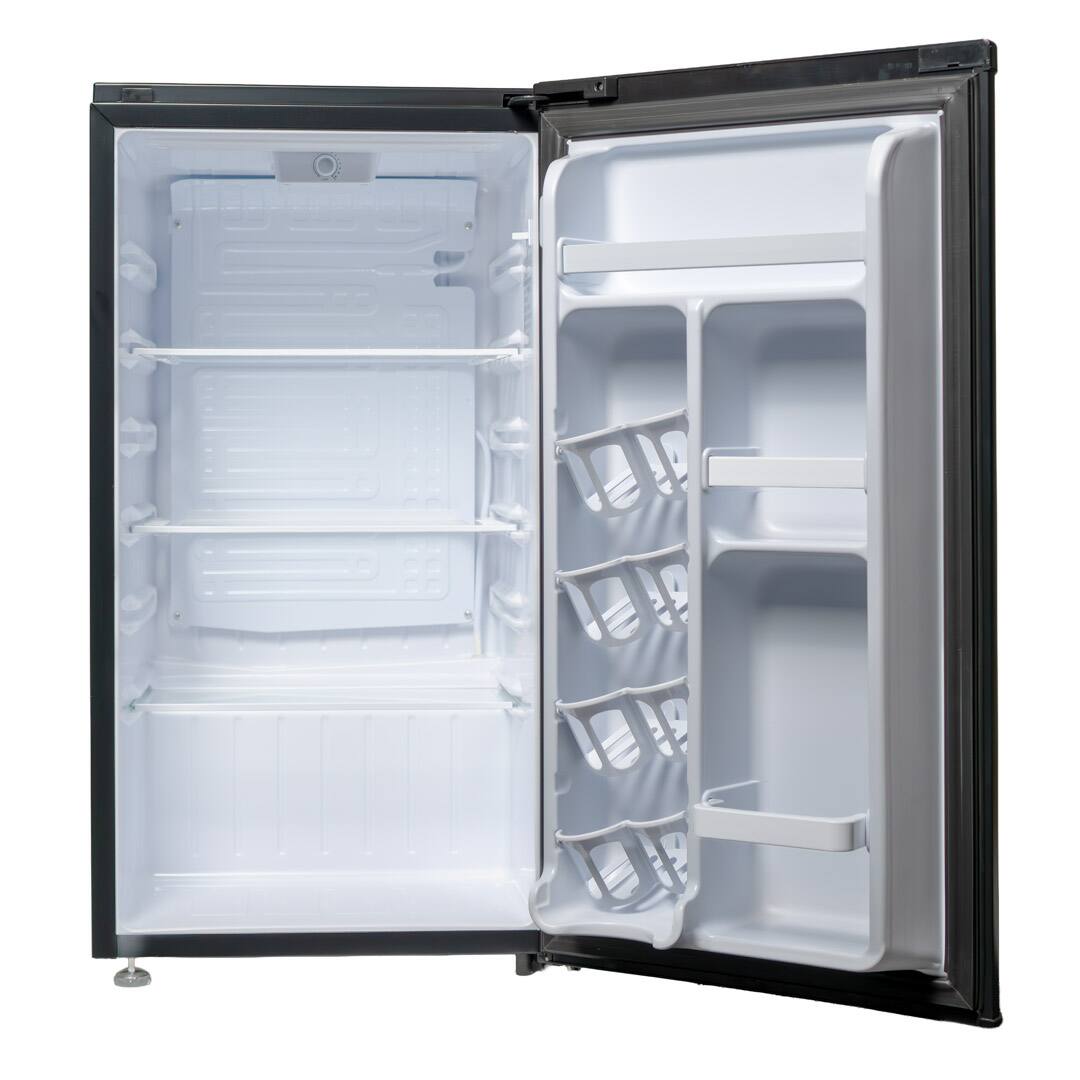 Alt View 2. Danby - 3.3 cu. ft. Contemporary Classic Compact Fridge - Matte Black - Matte Black.
