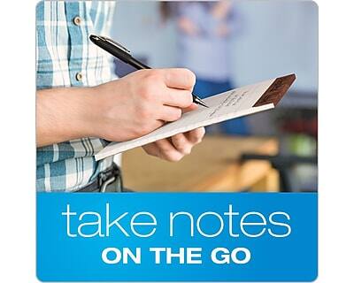 take notes  
ON THE GO