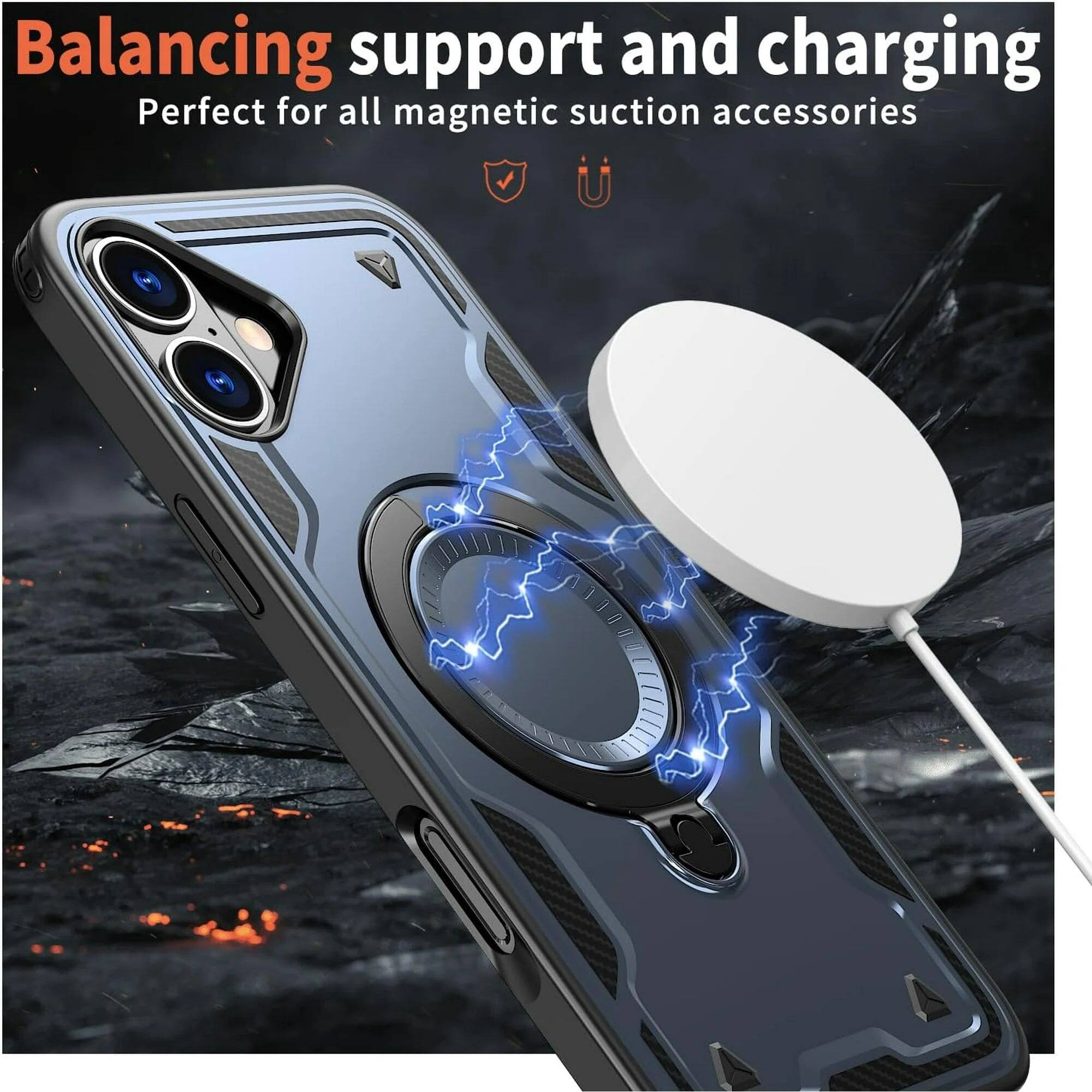 Balancing support and charging
Perfect for all magnetic suction accessories