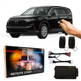MPC - Remote Starter For Honda CR-V 2023-2025 | 2-Way 4-Button Remotes | Plug & Play - Black