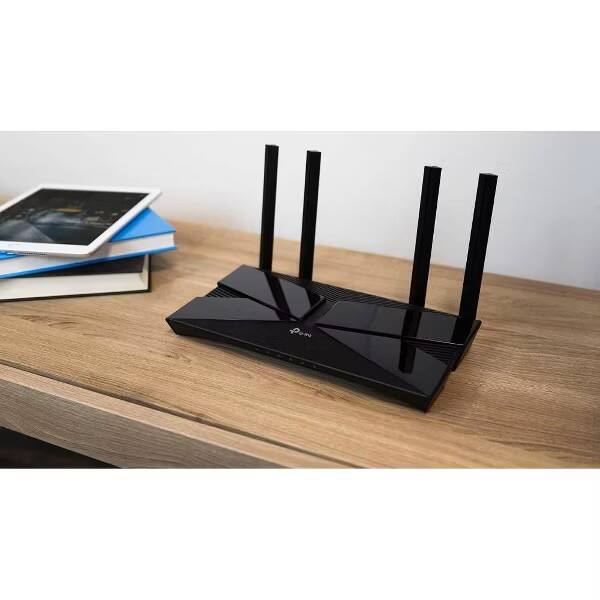 Alt View 2. TP-Link - Archer AX1450 WiFi 6 Dual-Band Wireless Router | up to 1.45 Gbps Speeds.