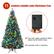 11 -control & double-color Christmas Tree
- Four-color Lights and Warm White Lights Can Be Switch Freely
- Controller with 11 Functions