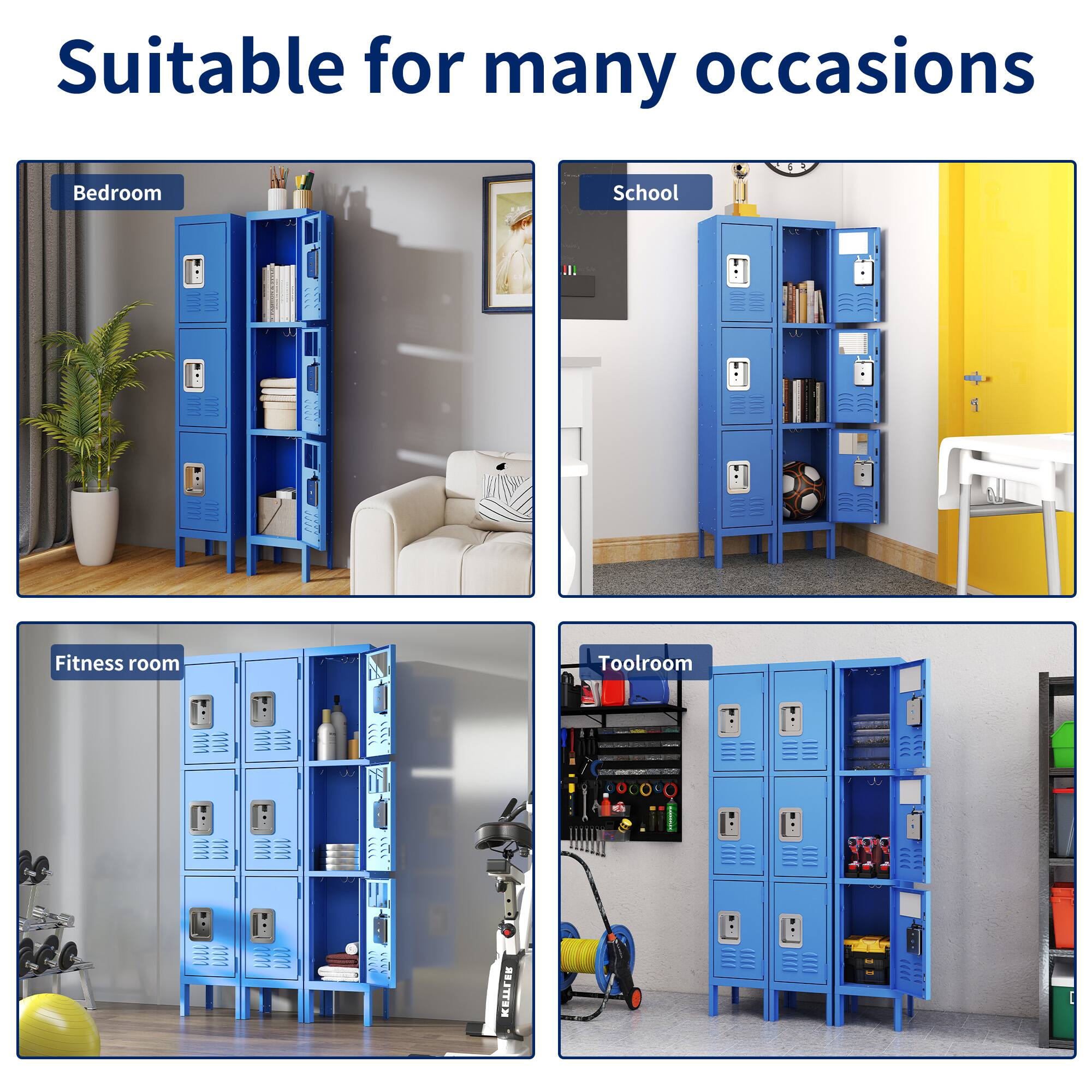 Suitable for many occasions

- Bedroom
- School
- Fitness room
- Toolroom

KETTLER
