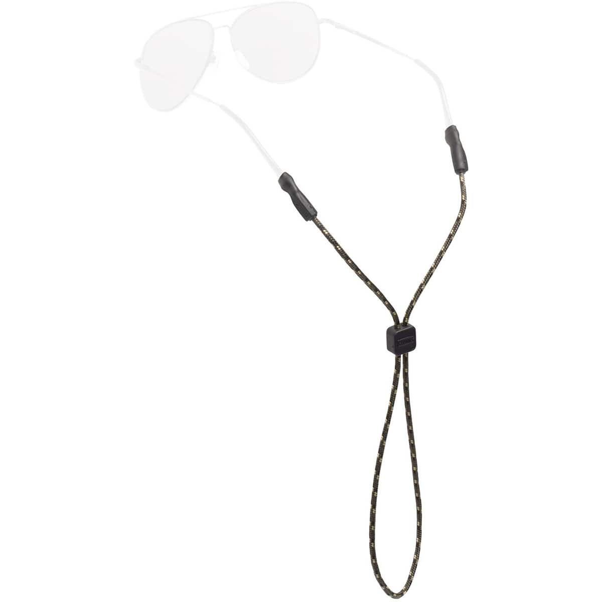 Chums - Universal Fit 3mm Eyewear Retainer - Olive/Gold/Black