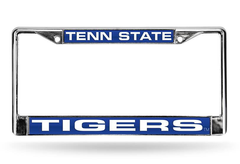 Tennessee State Tigers Chrome Metal Laser Cut License Plate Frame