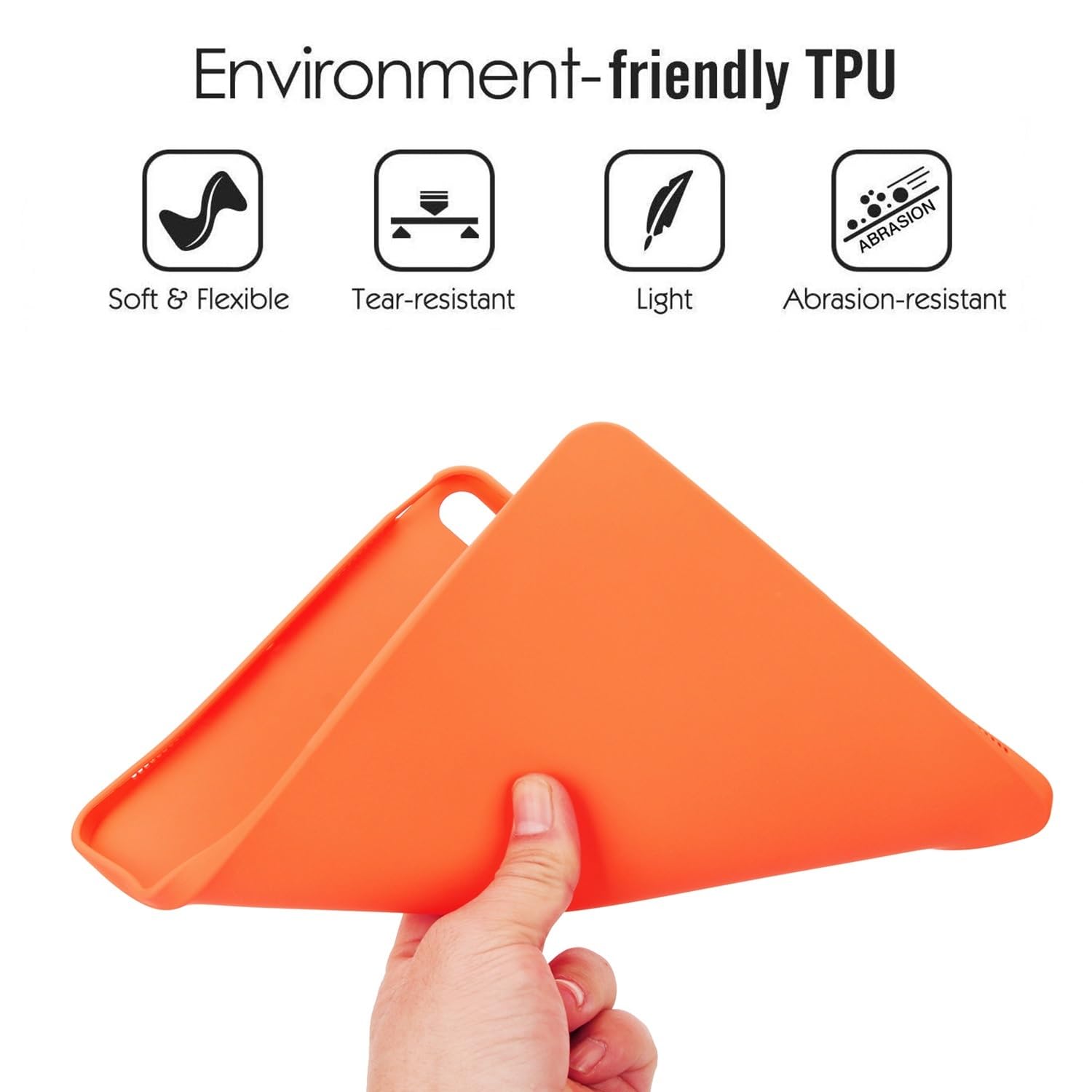 Environment-friendly TPU

- Soft & Flexible
- Tear-resistant
- Light
- Abrasion-resistant