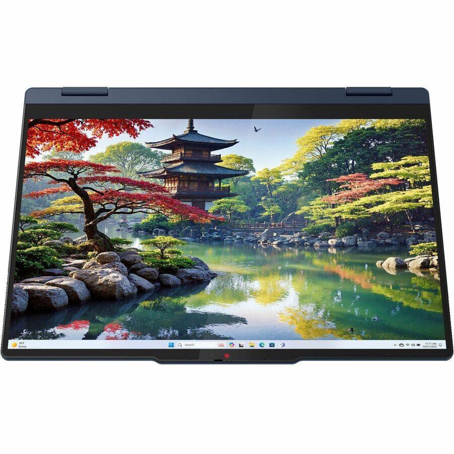 Alt View 7. Lenovo - Lenovo IdeaPad 5 14" WUXGA IPS Touchscreen Convertible 2-in-1 Notebook Intel Core Ultra 5 225U 16GB RAM 512GB SSD Cosmic - Cosmic Blue.