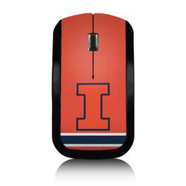 Keyscaper - Illinois Fighting Illini Wireless USB Computer Mouse - Wireless - Multicolor
