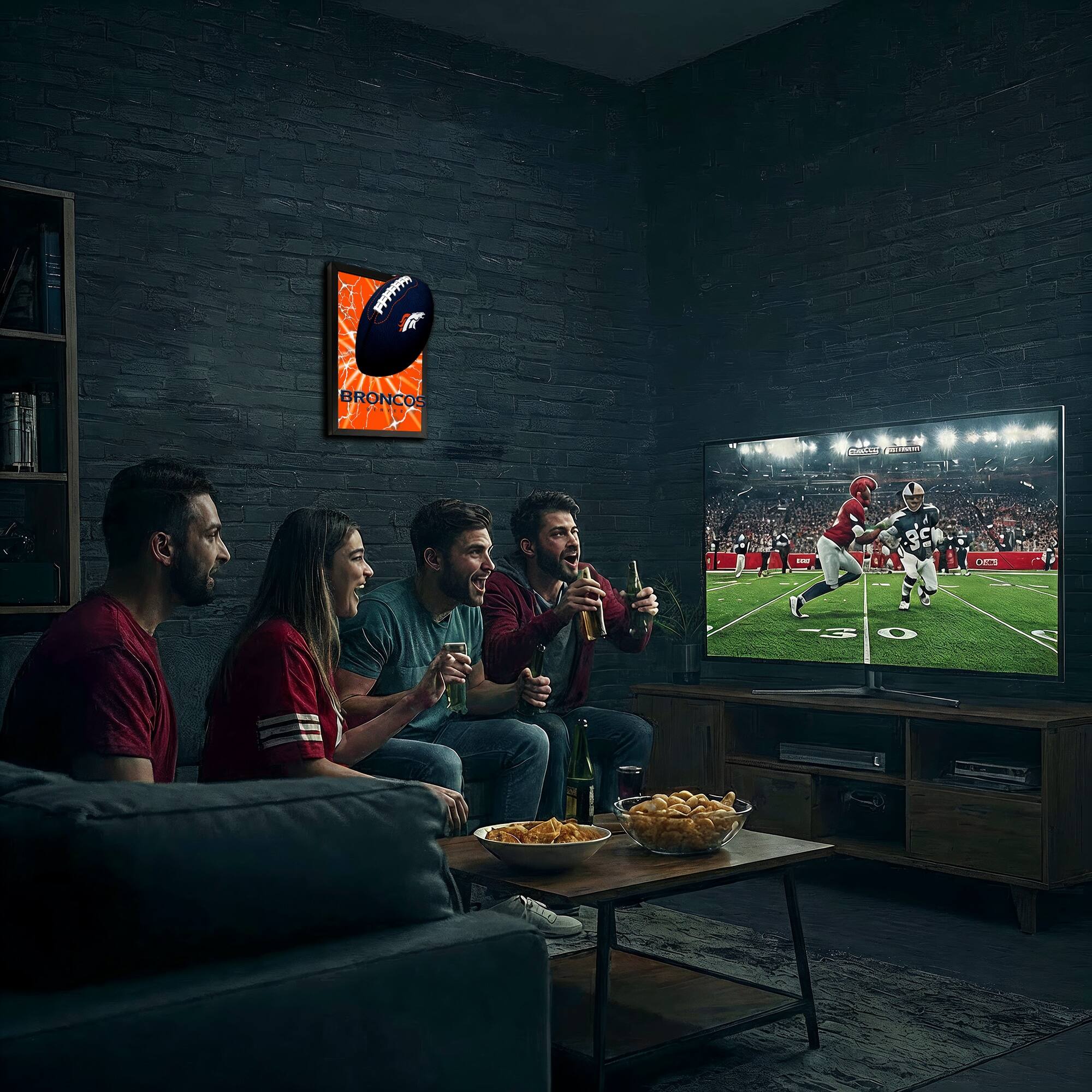 The text in the image reads:

"BRONCOS"