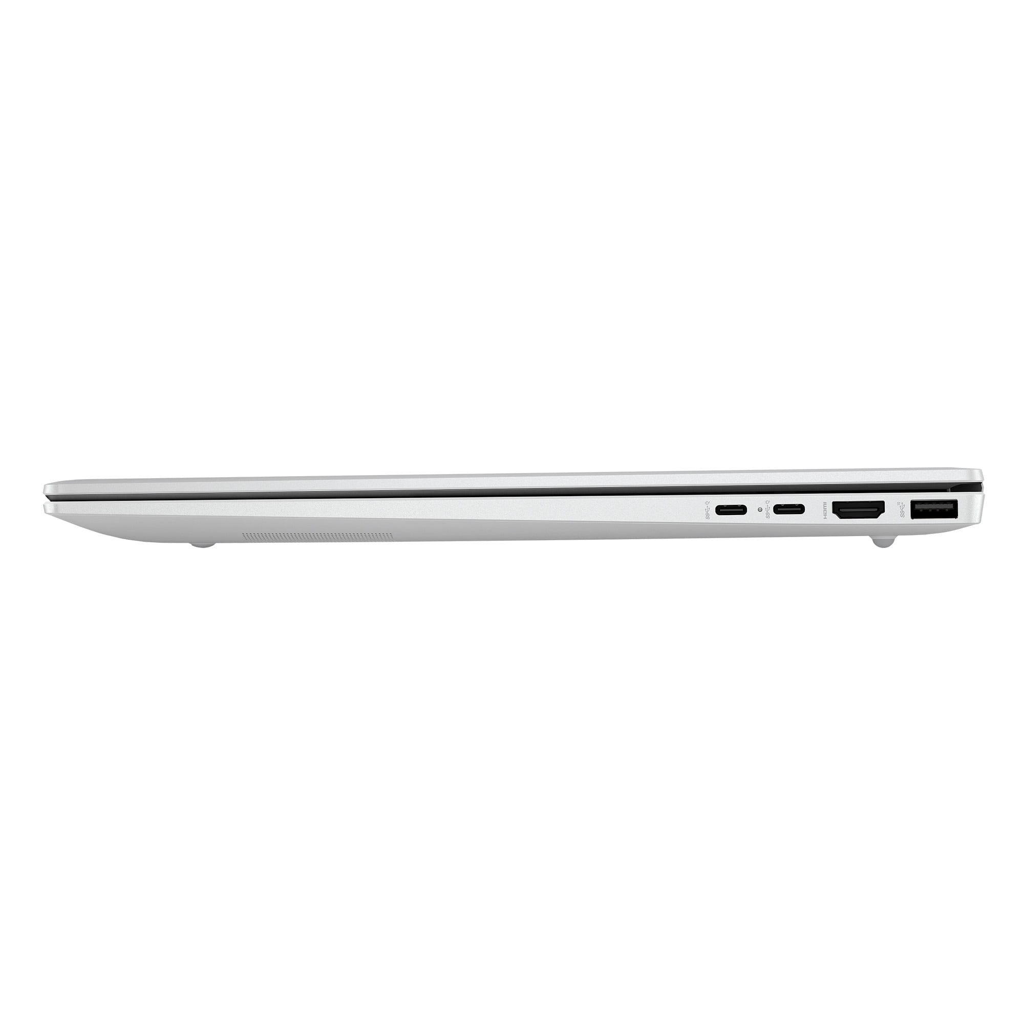 Left. HP - HP OmniBook 5 16" FHD+ Laptop Intel Core Ultra 7 16GB 512GB Win11H - Silver.