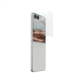 UAG - Designed for Samsung Galaxy Z Flip8, Glass Screen Protector, Tempered Glass, Ultra HD, Anti-Fingerprint - Clear