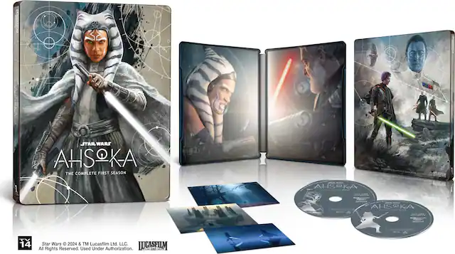 Front. Steelbook Ahsoka: Complete Season 1 (UHD) New.