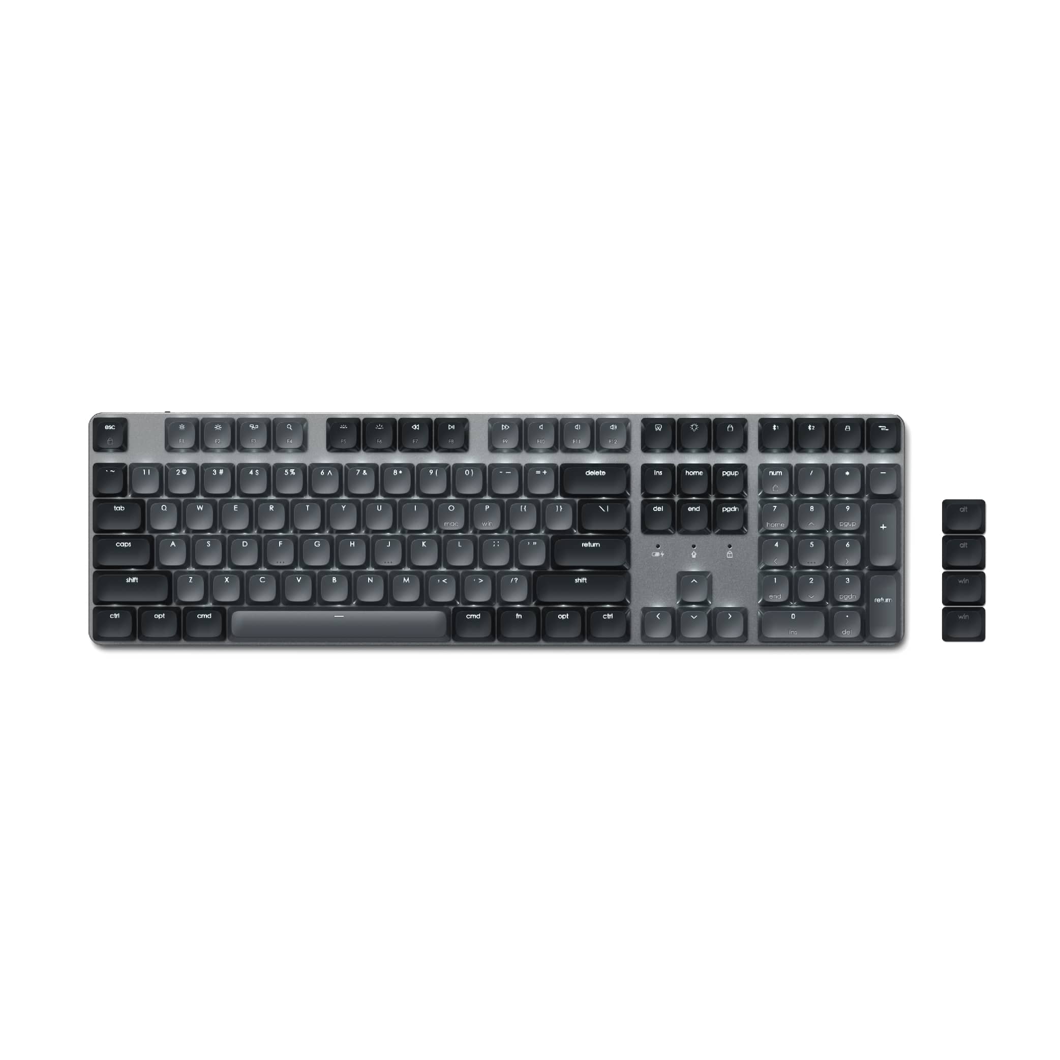 Satechi SM3 Mechanical Keyboard,108 Keys Full Size Keyboard with