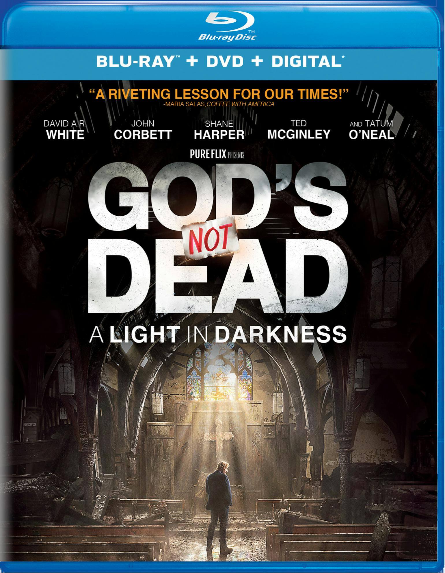 Front. God's Not Dead 3 (DVD + Digital) [Blu-ray].