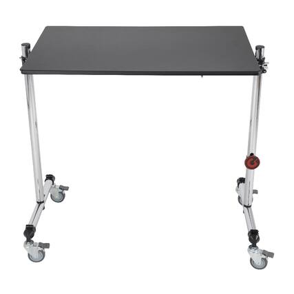 Front. Gibraltar Hardware - Rack Workstation with Mounted Table and Hardware, Portable and Durable, Parts and Accessories for Instruments.