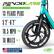 PENDOLARE Commuter FOLDING ELECTRIC SCOOTER
13 YEARS PLUS RECOMMENDED RIDER AGE
5'2"-6'2" RECOMMENDED RIDER HEIGHT
18.5 MPH MAXIMUM SPEED
18 MILES EST GEAS MAXIMUM RANGE
LOCAL USA AFTER SALES OFFICE AZ
90 DAY ELECTRICAL WARRANTY
VOLT