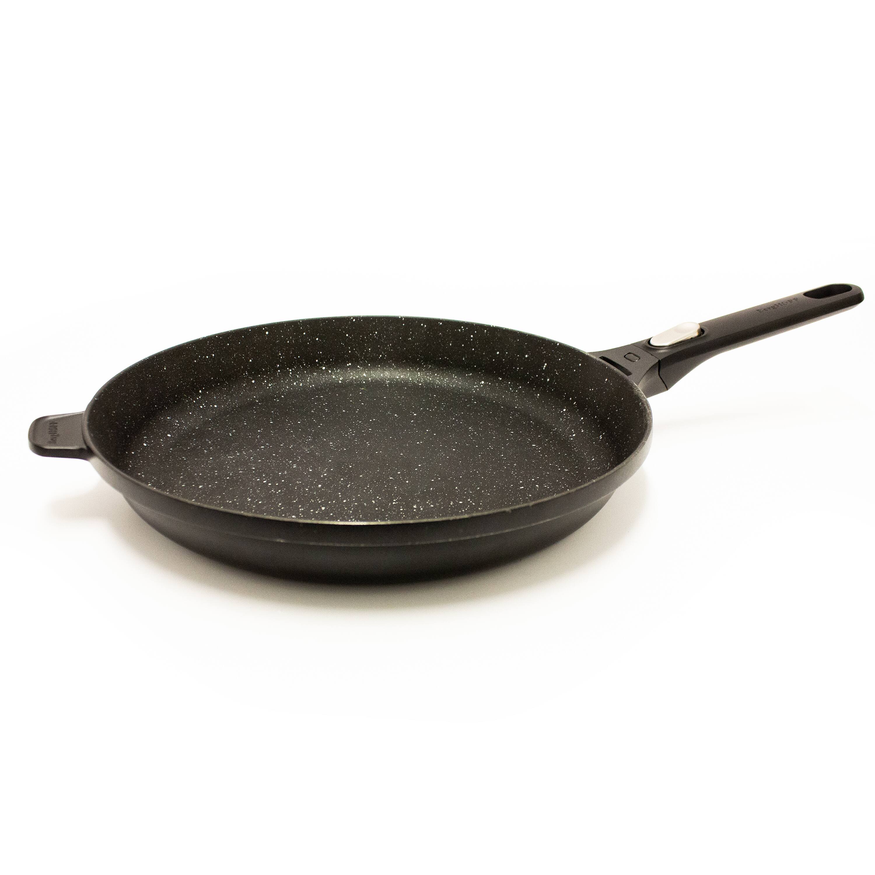 Alt View 1. BergHOFF - BergHOFF GEM 3Pc Nonstick Cast Aluminum Fry Pan Set - Black.
