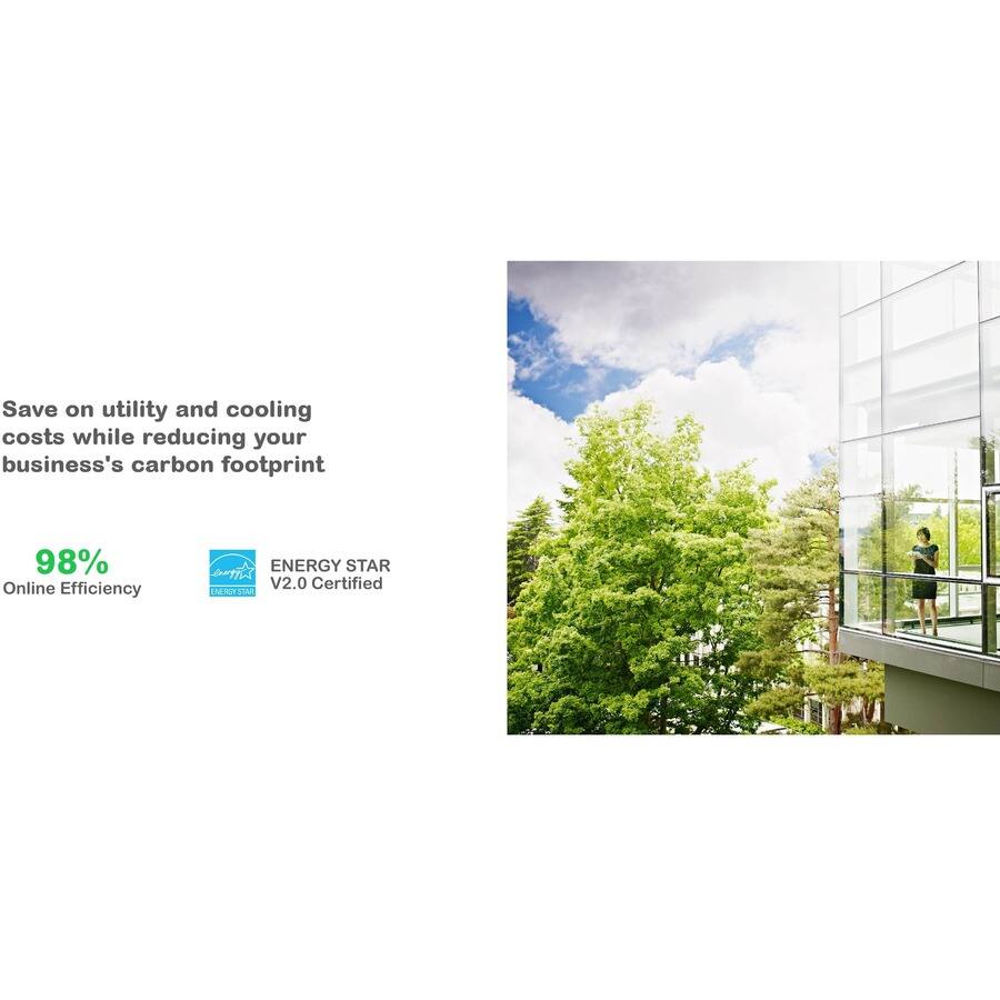 Save on utility and cooling costs while reducing your business's carbon footprint

98% Online Efficiency

ENERGY STAR V2.0 Certified