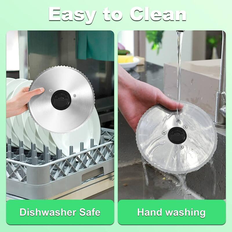 Easy to Clean

Dishwasher Safe

Hand washing