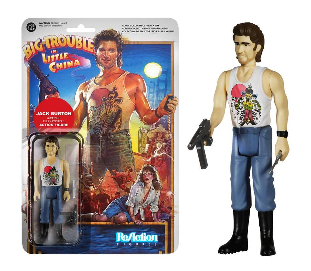 Funko - ReAction Big Trouble in Little China Jack Burton Action Figure