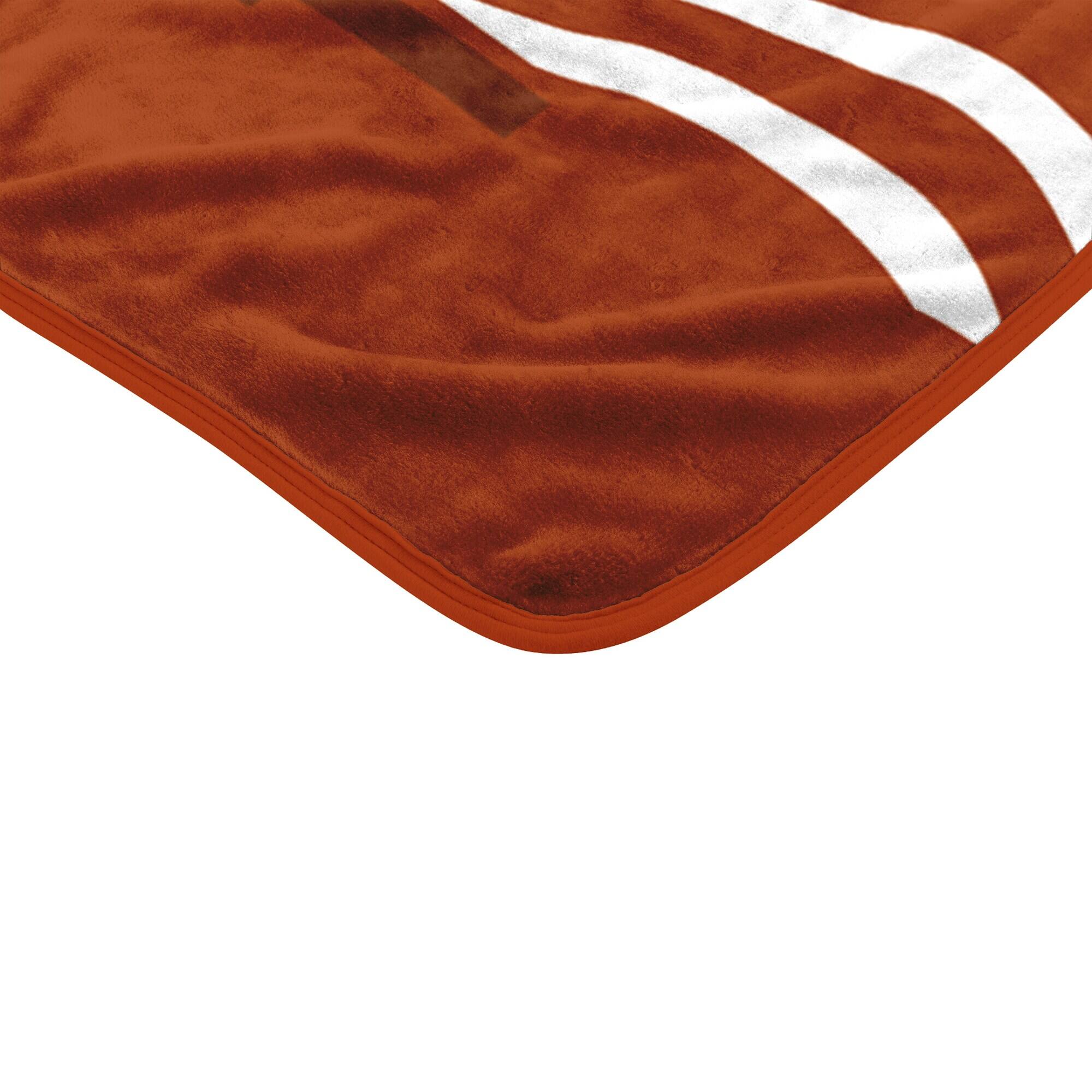 Alt View 1. Northwest - Texas Longhorns 50" x 60" Digitize Raschel Throw Blanket - Burnt Orange.