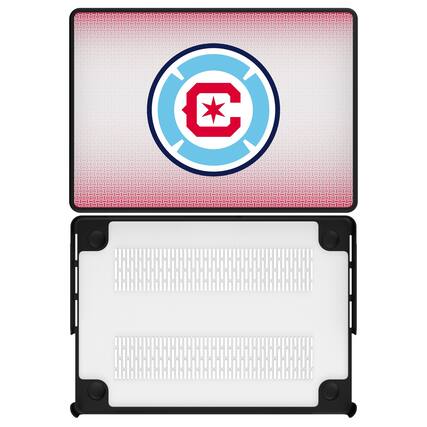 Front. Keyscaper - Chicago Fire Linen MacBook Case - Pro 13 in - Multicolor.
