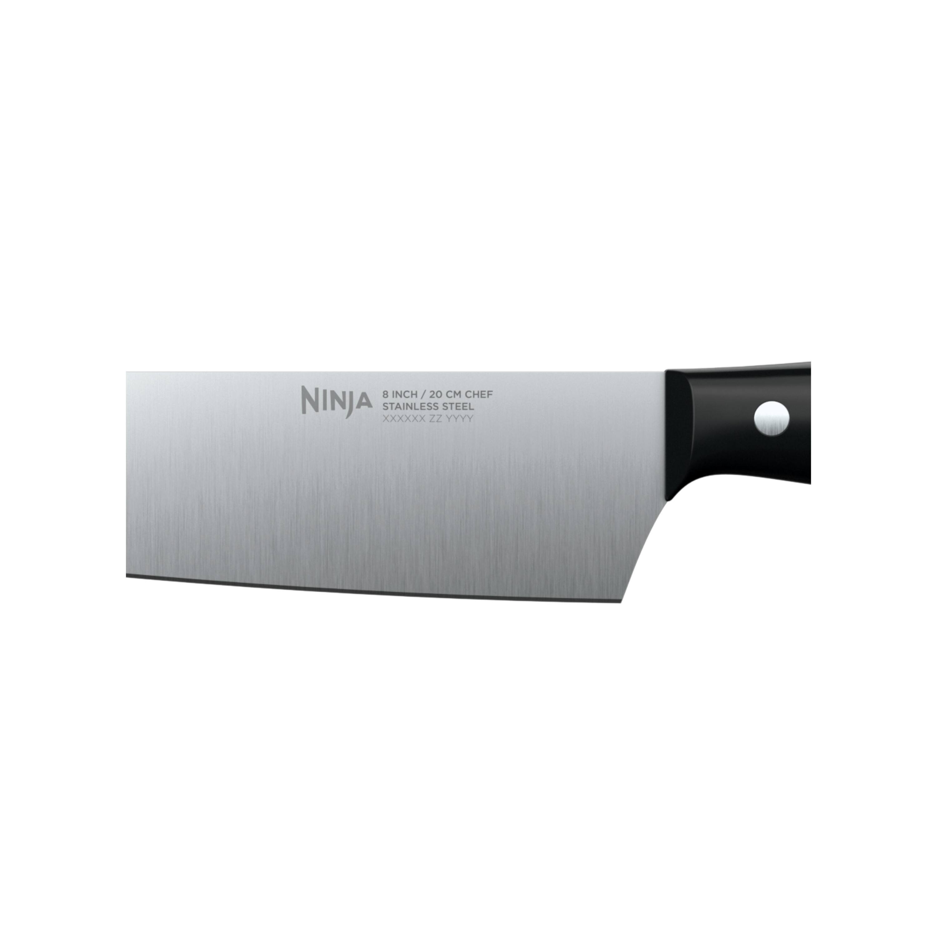8 INCH / 20 CM CHEF  
NINJA  
STAINLESS STEEL  
XXXXXX ZZ YYYY
