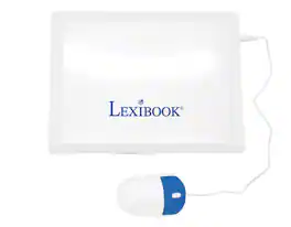 Lexibook - Power Kid Bilingual Talking Educational Laptop – 124 Activities
