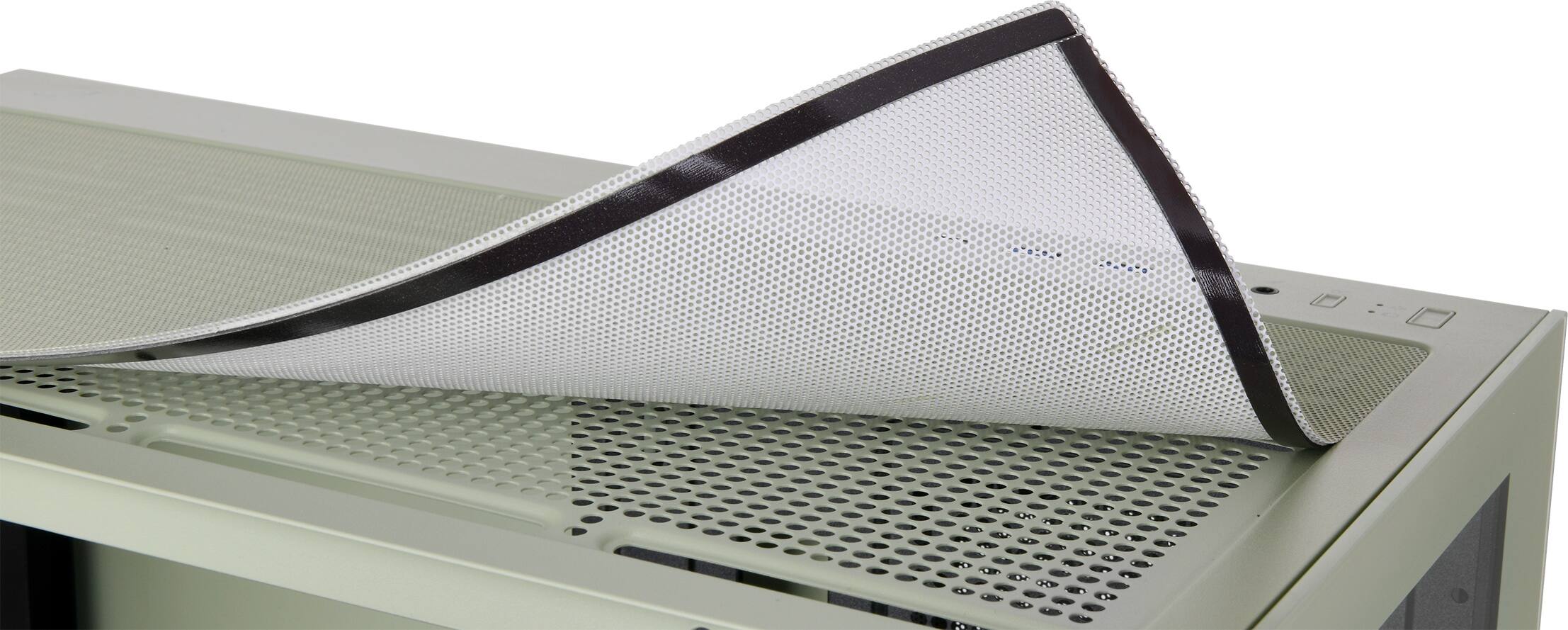 Alt View 21. Thermaltake - View 270 Plus TG ARGB Mid Tower E-ATX PC Case - Matcha Green.