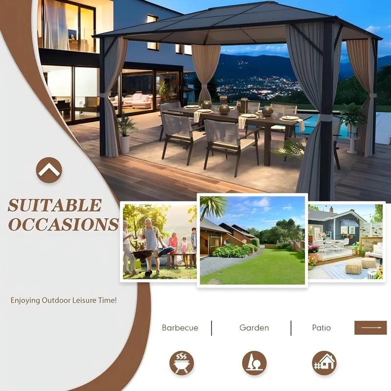 SUITABLE OCCASIONS

Enjoying Outdoor Leisure Time!

- Barbecue
- Garden
- Patio