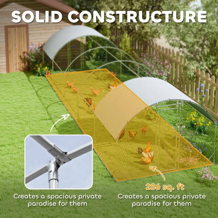 SOLID CONSTRUCTURE  
Creates a spacious private paradise for them  
286 sq. ft  
Creates a spacious private paradise for them