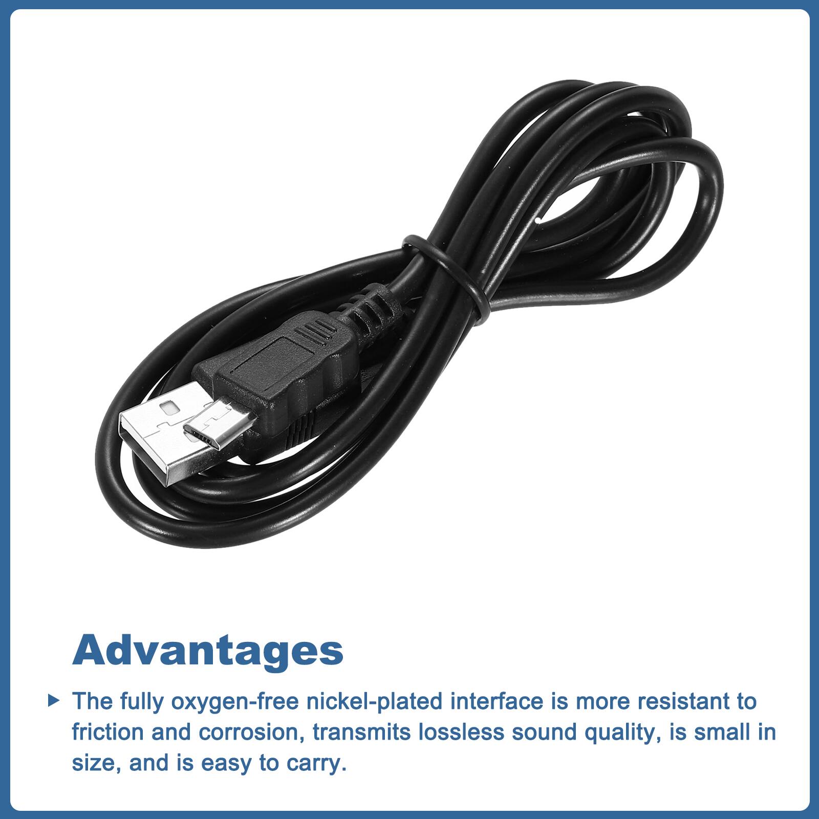 Advantages

The fully oxygen-free nickel-plated interface is more resistant to friction and corrosion, transmits lossless sound quality, is small in size, and is easy to carry.