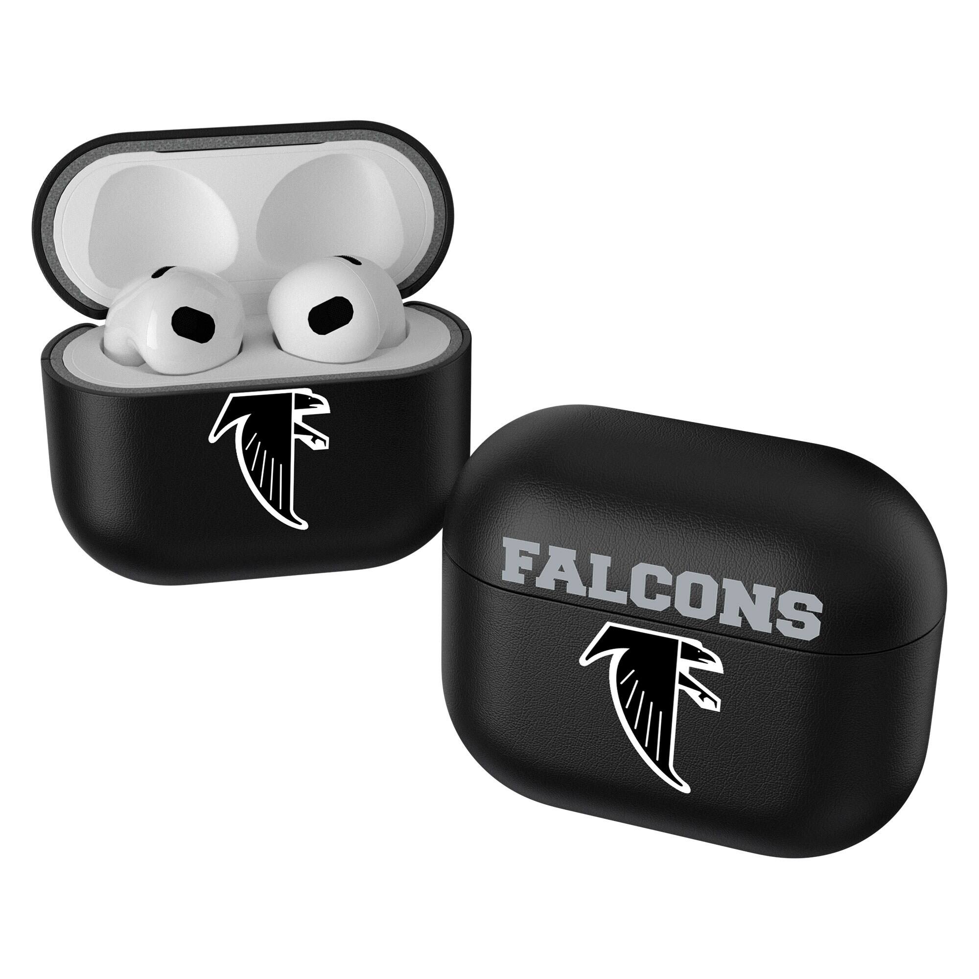 Front. Keyscaper - Atlanta Falcons Atlanta Falcons Insignia 2nd Gen AirPods Pro Case Cover - Black.