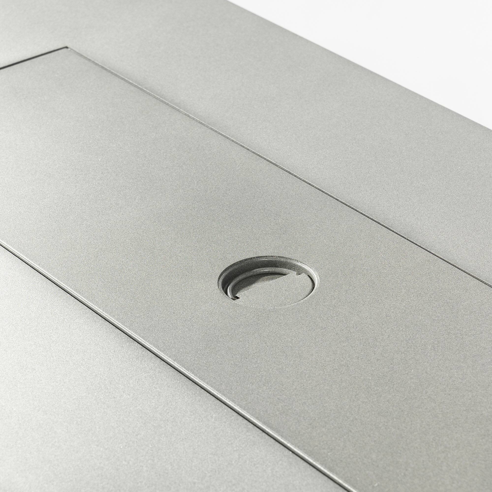 Alt View 8. Mondawe - 42" Propane Gas Fire Pit Table with Glass Wind Guard - Gray.