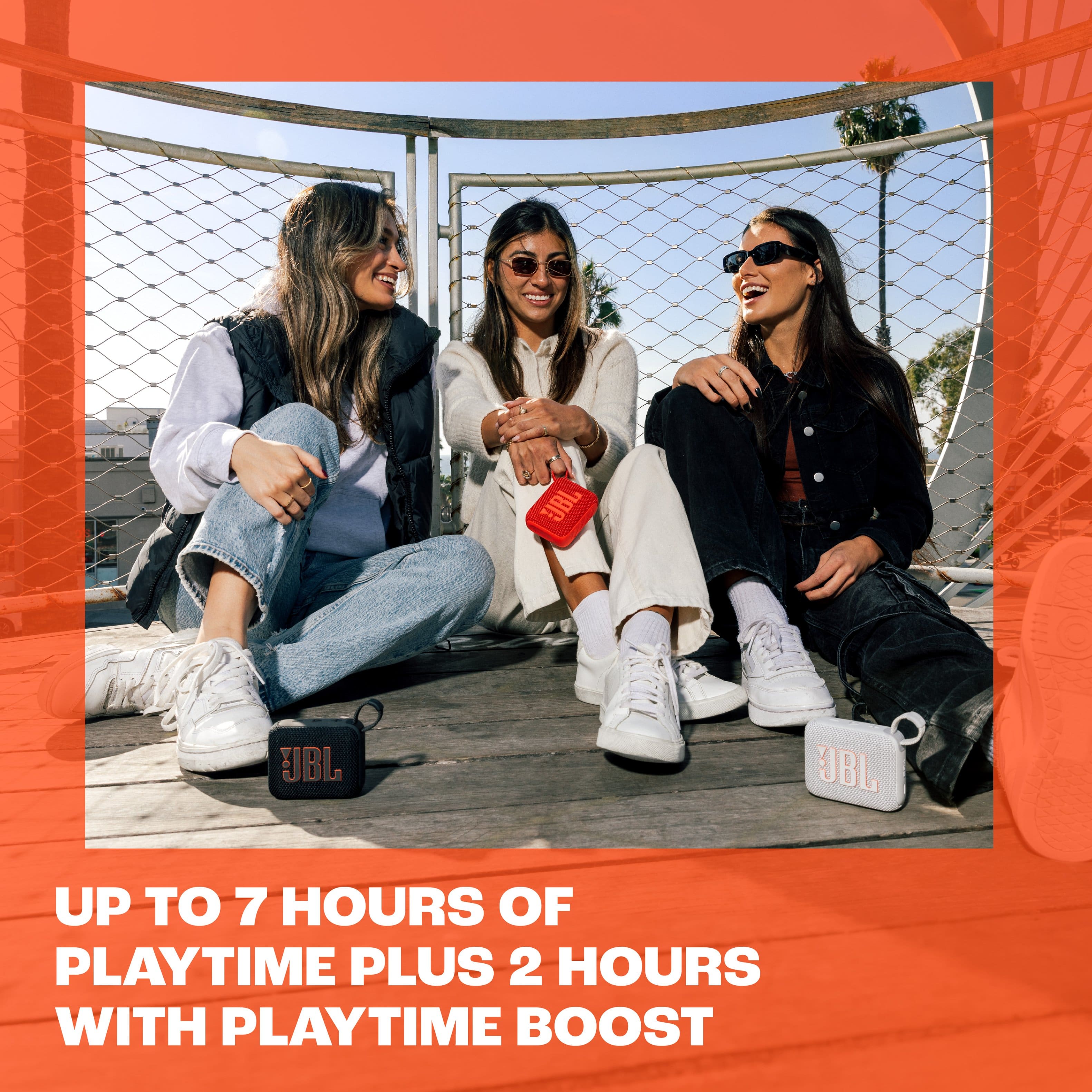 Up to 7 hours of playtime plus 2 hours with playtime boost.