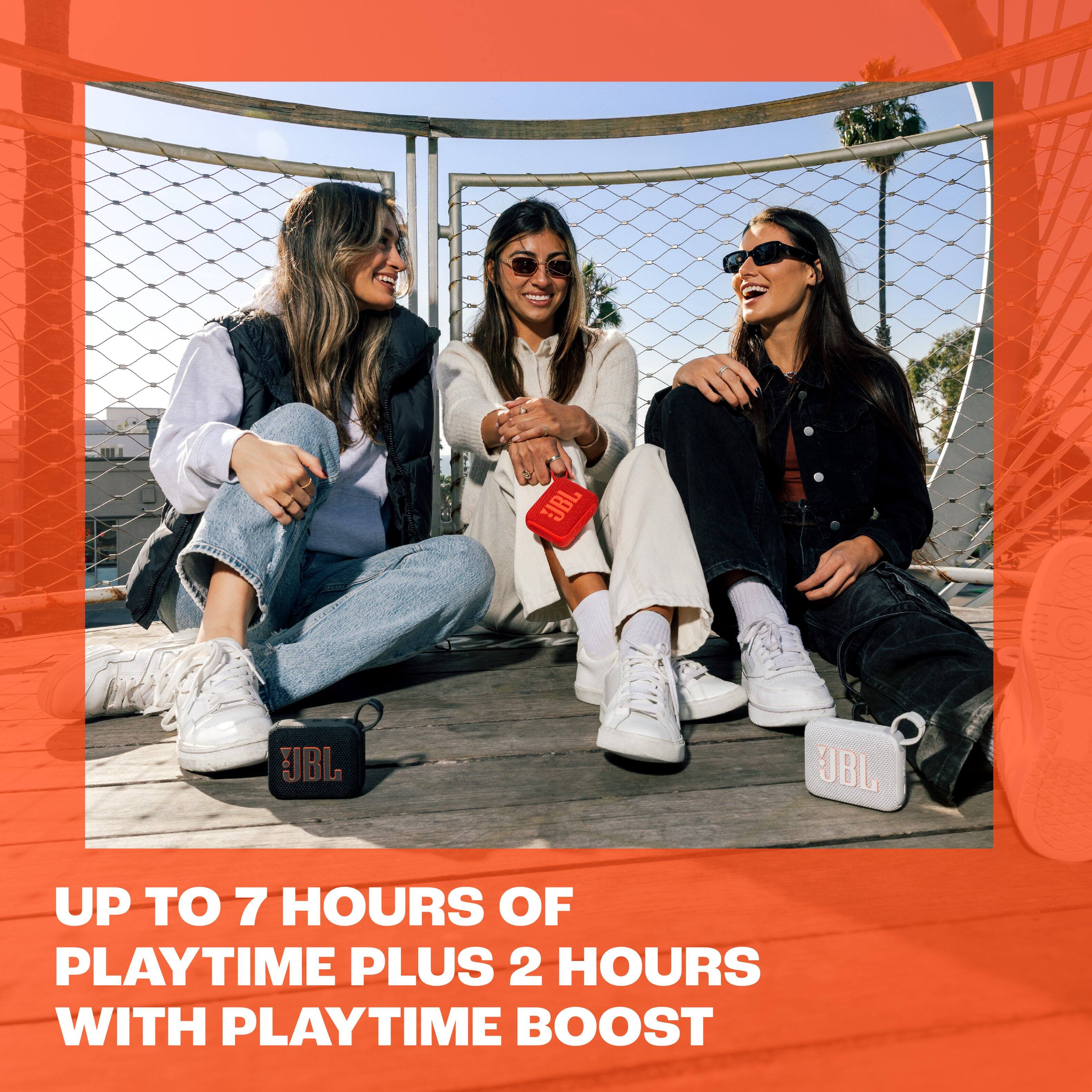 Up to 7 hours of playtime plus 2 hours with playtime boost.