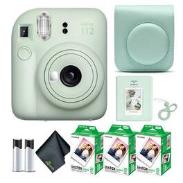 Fujifilm - INSTAX MINI 12 Instant Film Camera with Instant Film - Mint Green