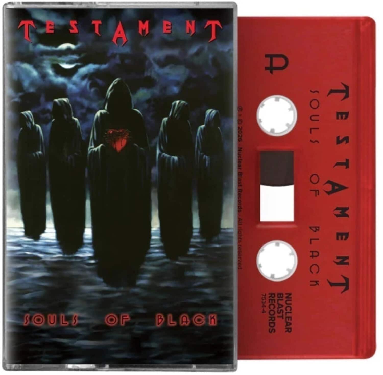Testament - Souls Of Black   - CASSETTES