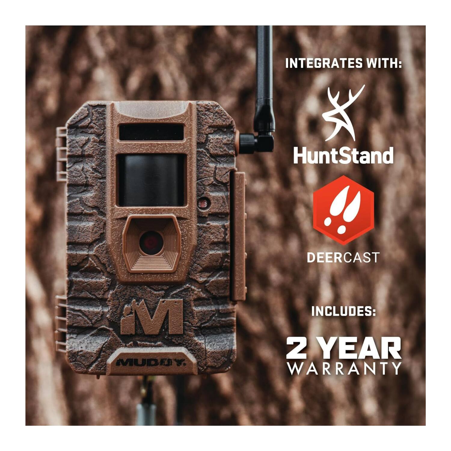 INTEGRATES WITH: HuntStand DEERCAST  
INCLUDES: 2 YEAR WARRANTY